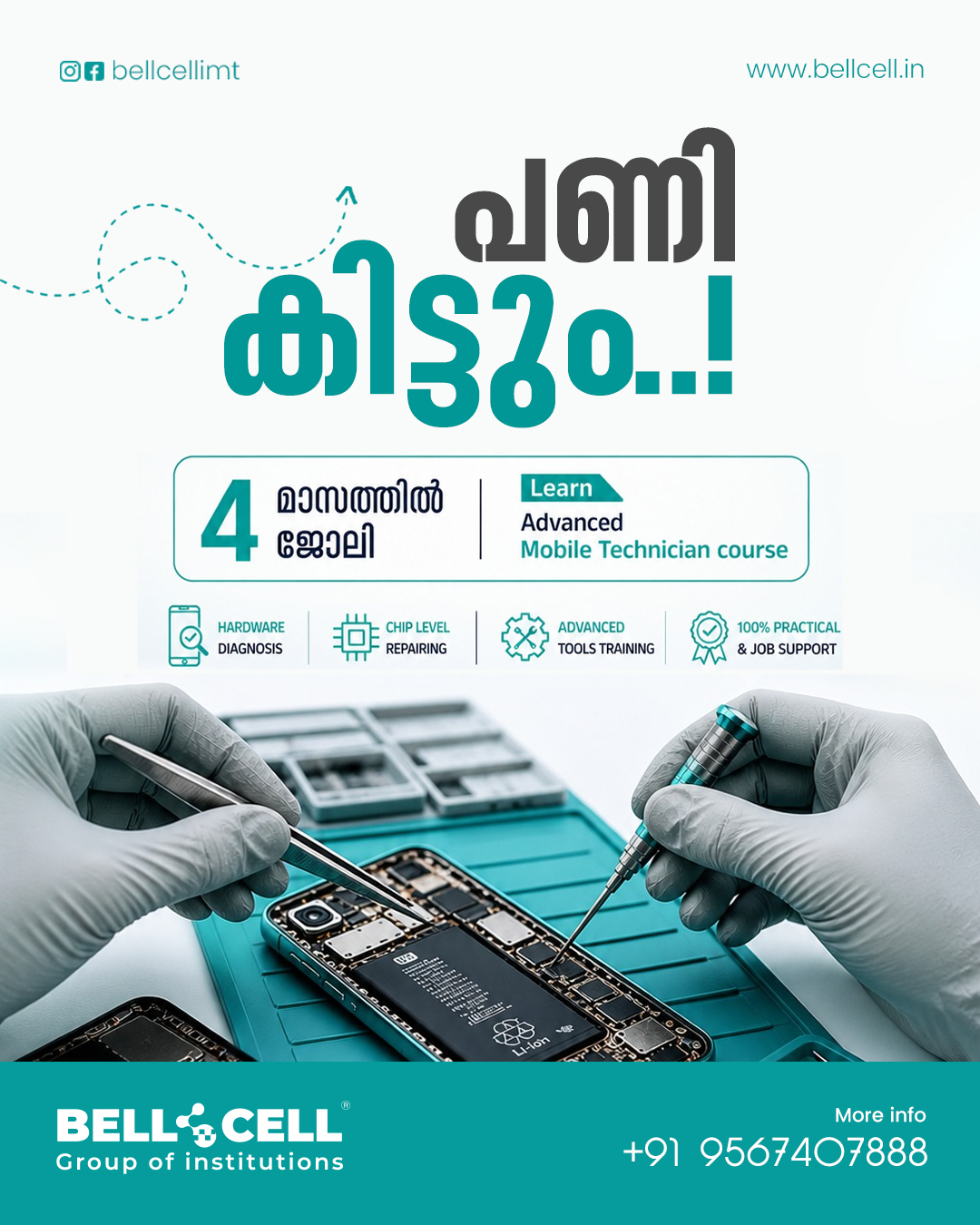 Mobile Repairing Course in Thrissur – Build a Career in Smartphone Technology